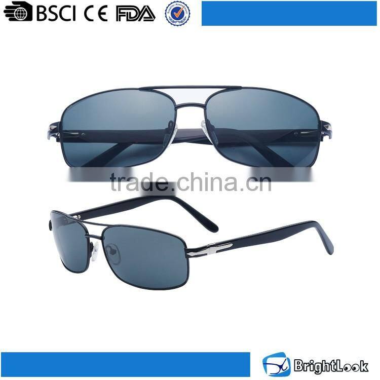 Mens sunglasses polarized,fashion sun glasses,metal sunglasses 2016