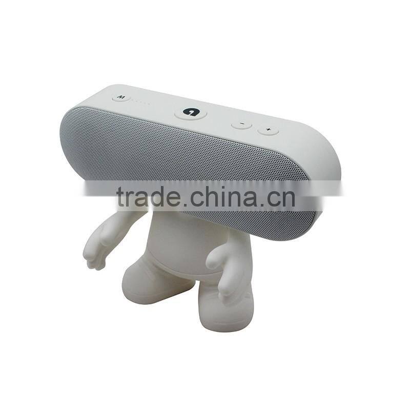 2016 New cartoon mini bluetooth wireless outdoor soundbar speaker