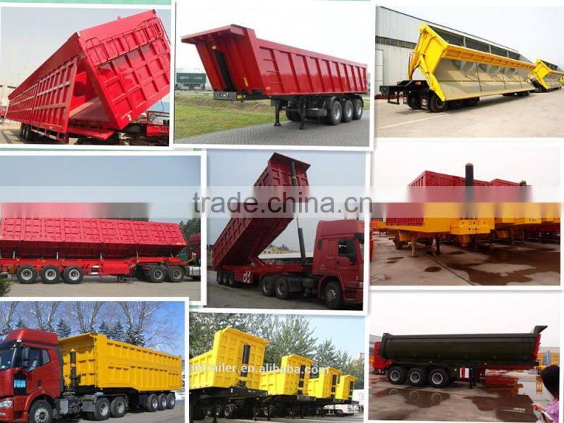 New farm trailer tractor tipper trailer / tractor dump trailers