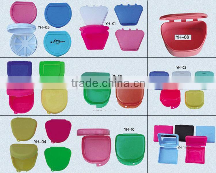 Plastic Denture Box Mouth Tray Storage Case Dental Mold Storage Case