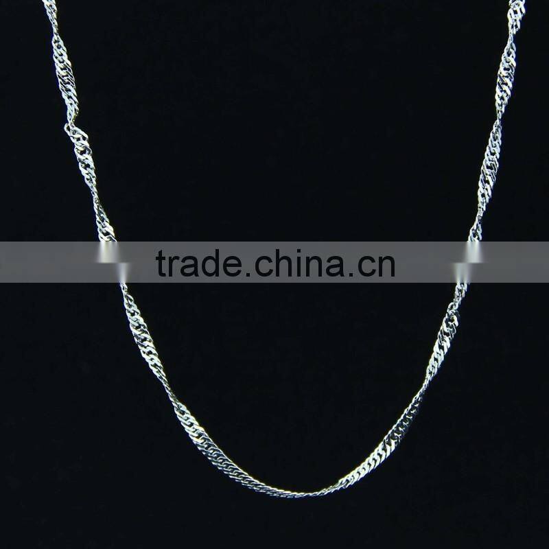 Customized necklace for wholesale stainless steel