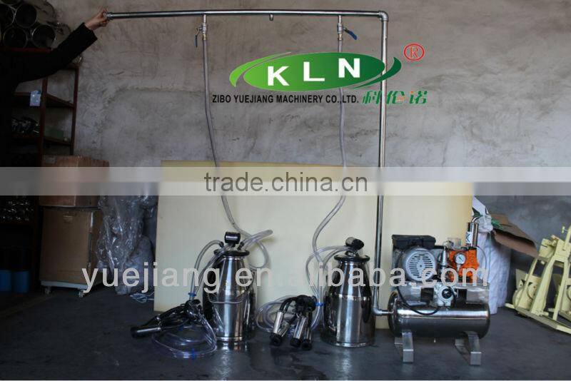 vacuum pump type cow milking machine pipeline system