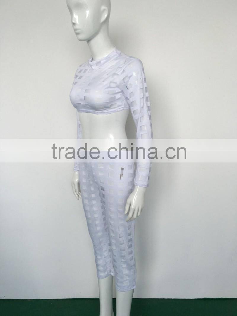 Bonvatt Europe and the United States sexy self cultivation spent two piece bandage pants nightclubs