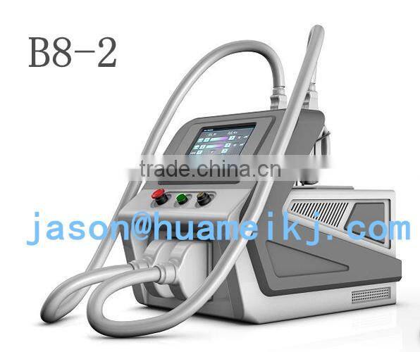laser multifunction e-light+laser for hair removal and tatoo removal