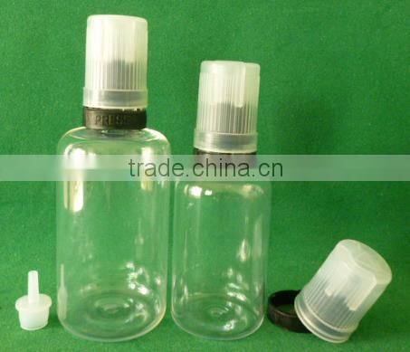 e liquid Industrial Use and Screen Printing Surface Handling Plastic e-liquid bottle