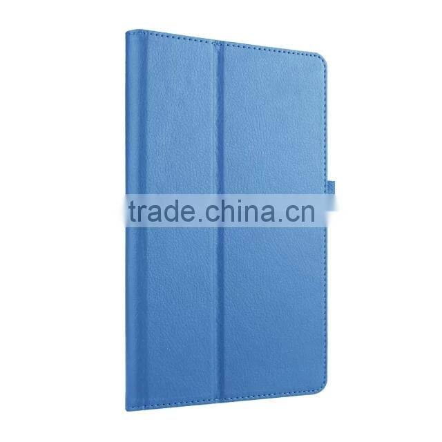 Quality Lychee Texure PU Leather Case with flip Stand For HUAWEI Media Pad M2 BUSINESS PROTECTIVE CASE