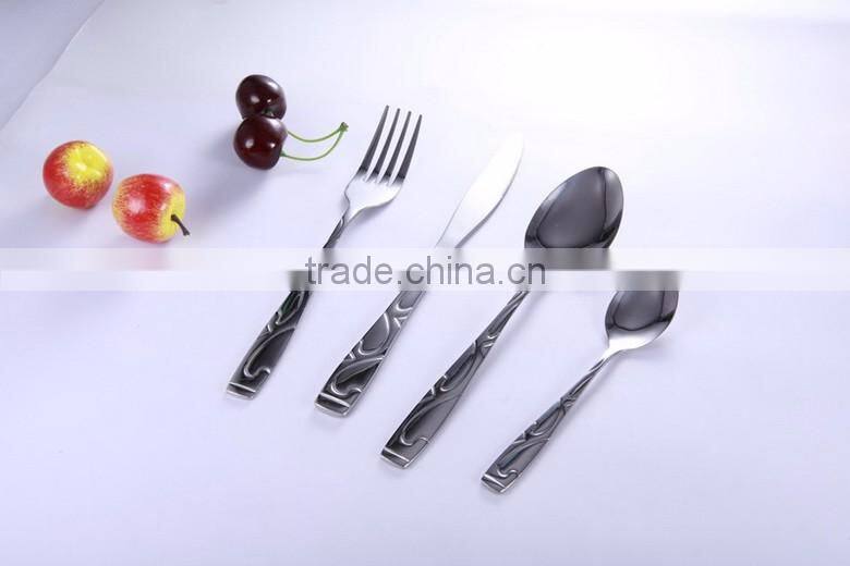 Hallowen stainless steel 430 bulk cutlery,unique design stainless steel bulk cutlery, main gate designs stainless steel