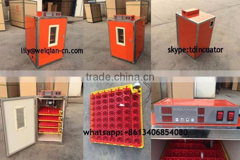 Weiqian new type chicken hatchery machine price,chicken egg incubator mini industrial machine 220 chicken eggs
