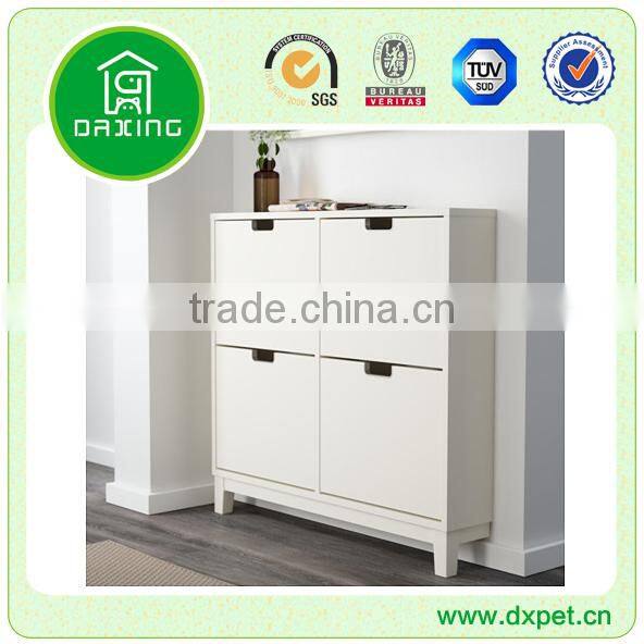 Best quality hot sale wooden or mdf ready assembled shoe cabinet