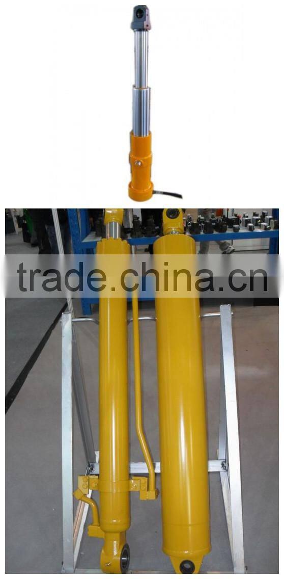 double acting hydraulic cylinder for agricultural machinery