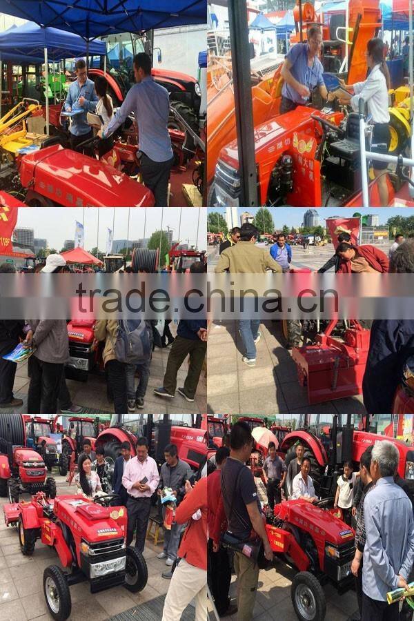 28hp 680kgs four wheels new design electric mini farm tractor tractors with plough