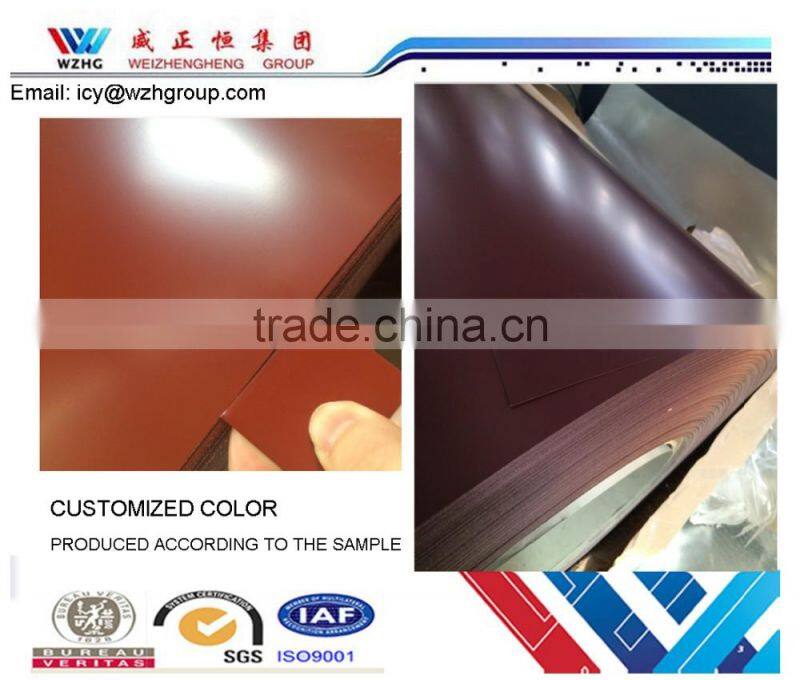 Prefabricated house original materials prepainted aluzinc steel coil, PPGI/PPGL coil
