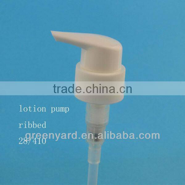 aluminium closure screw lotion pump