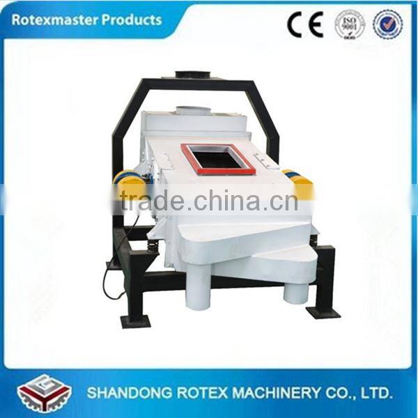 3-6t/h animal feed pellet vibration screener
