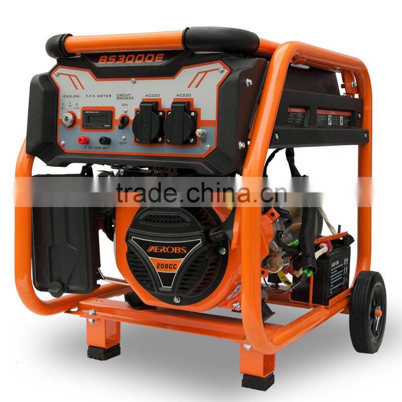 BSGE3800E Transfomers modle AEROBS OEM Factory Protable Gasoline Generator with CE ISO9001