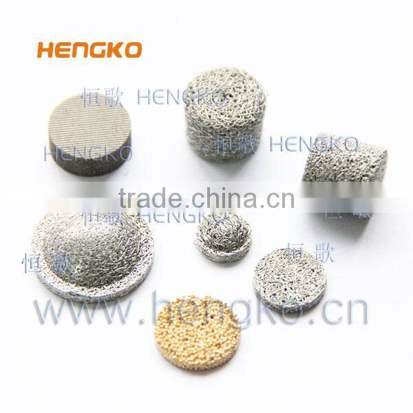 Leading manufacturer sintered ss brass Oil Filter Disc