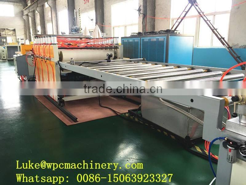 WPC Building Board Making Machine/WPC Foam Line/WPC Board machine