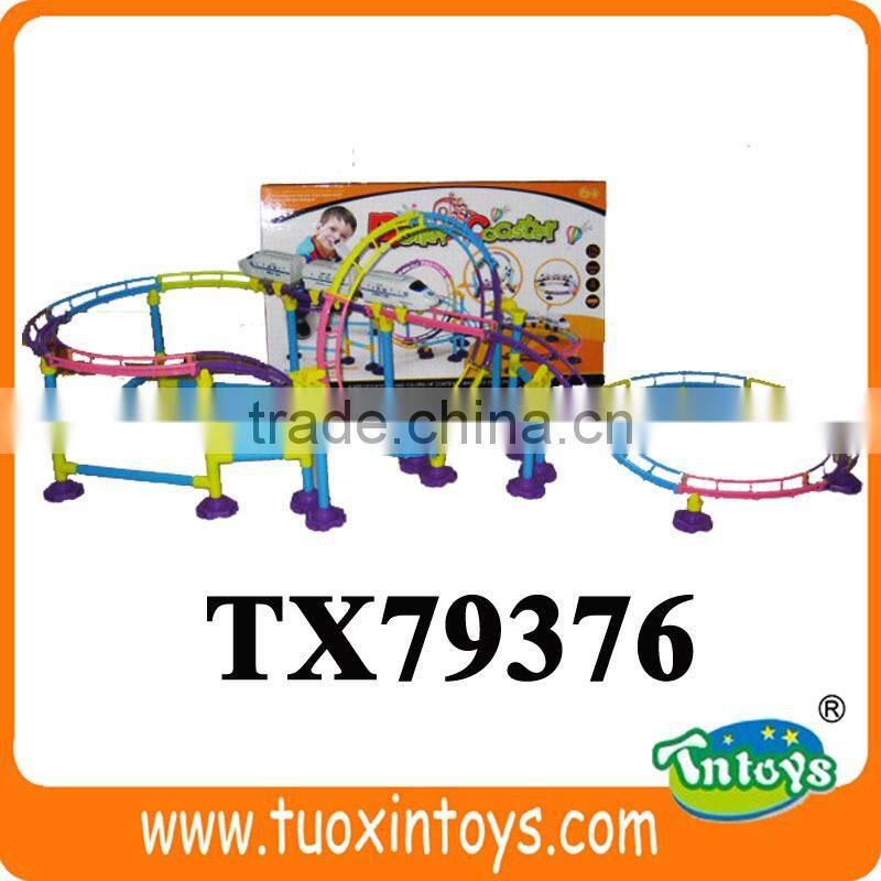 small train, small plastic railway toy train