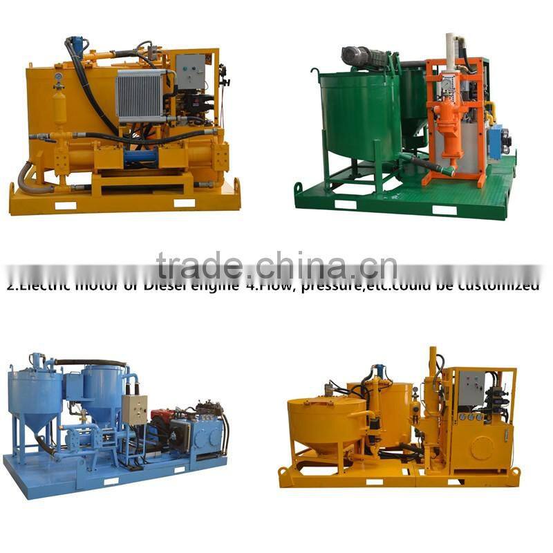 LDH75/100 PI-E China supplier electric cement injection grout machine