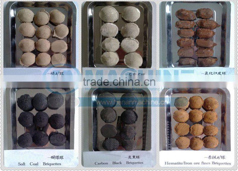 Stable performance hydraulic coal dust briquette press machine