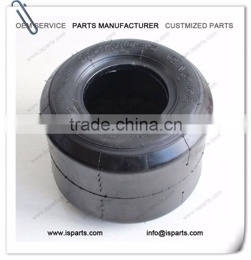 11x7.10-5 high quality go kart tubeless tire for racing kart