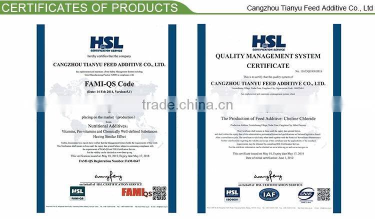 Good Quality choline chloride feed grade