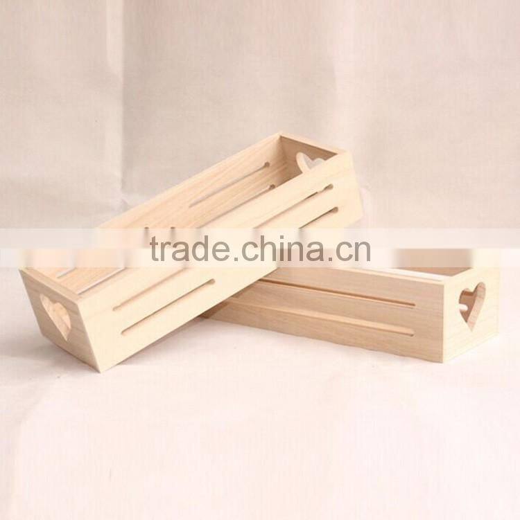 decorative small shabby chic garden wooden fruit boxes vegetable apple crate