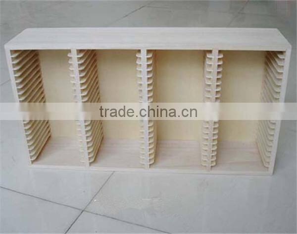 High quality handmade unique commercial wooded CD racks