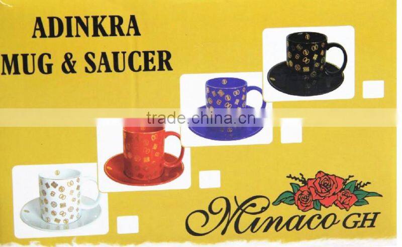 Stock Mug and Saucer Set