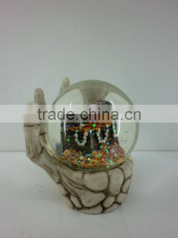 promotion gifts skull and dragon tourist souvenir water ball