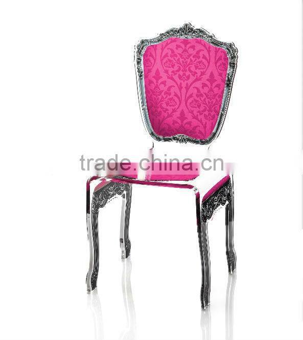 Transparent armless acrylic wedding chairs from china manufacturer