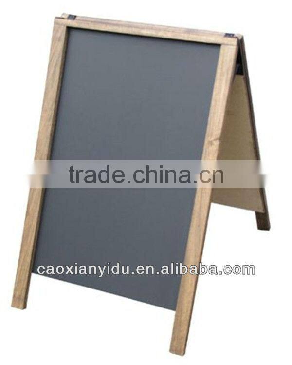 Home Decor Chalkboard With A-stand Outdoor A-Frame Display Promotional Board Display Board