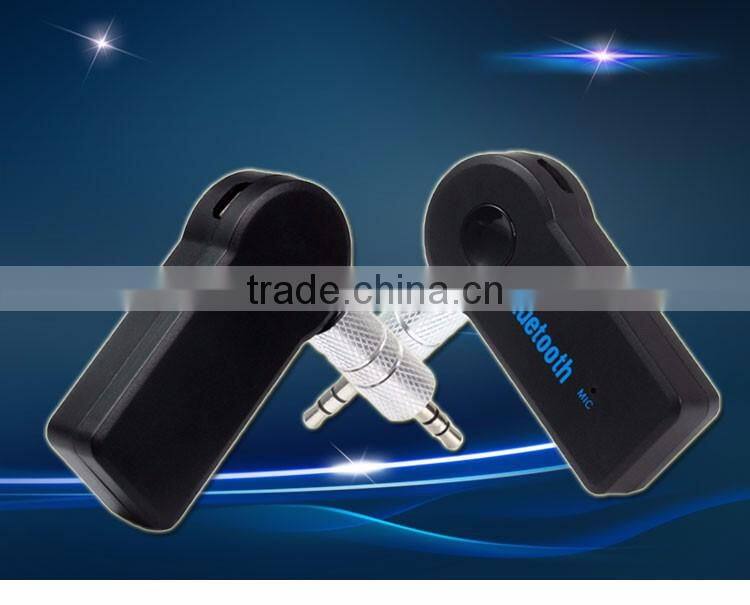 Latest Wireless 3.5mm AUX Music Receiver bluetooth car receiver 12v