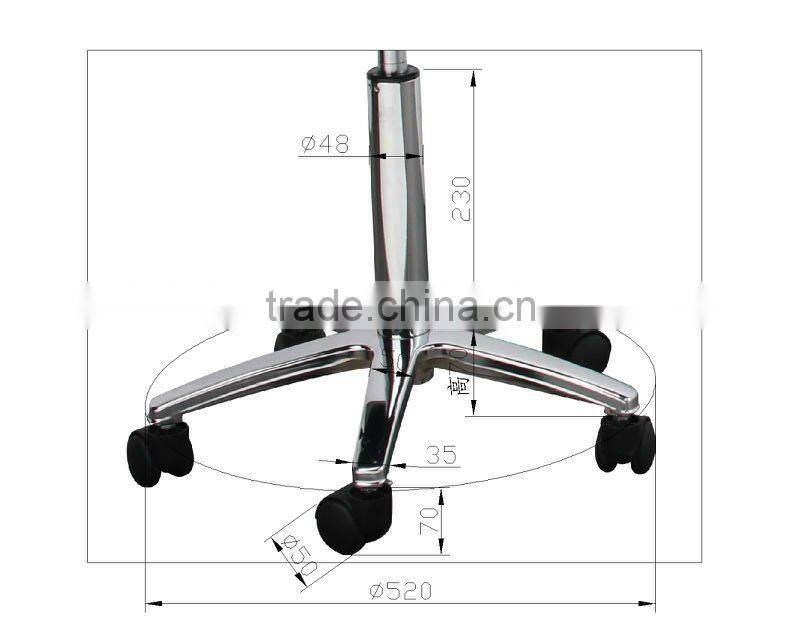 Potable movable Ottoman stool hydraulic chair with wheels used salon furniture F-2620