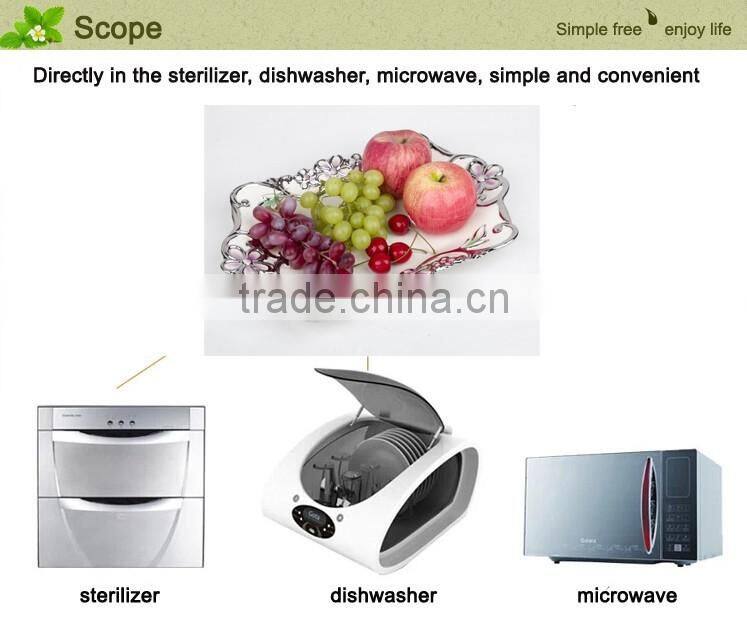 Wholesale hotel used dinnerware porcelain plates chinese serving dishes