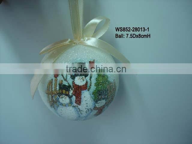 Polyfoam Angel Christmas Ball Ornament Decoration