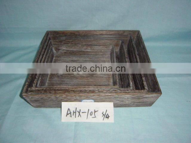 distressed unique wood serving tray