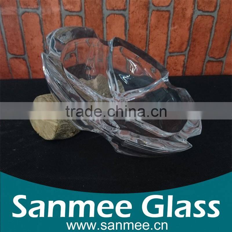 Elegant Flower Shaped Outdoor Crystal Cigar Ashtrays