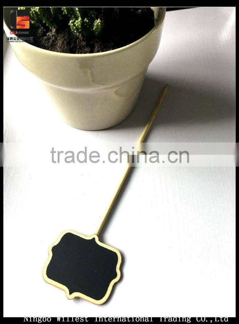 plastic nursery plant label flower standing tag