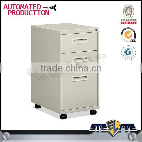 Movable file cabinet, 3 drawer cabinet, moving file chest