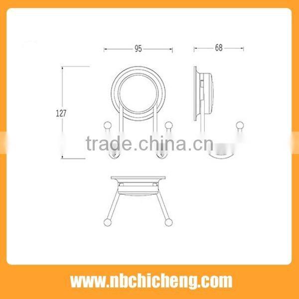 wall mounted bathroom shower hook Plastic bath hooks