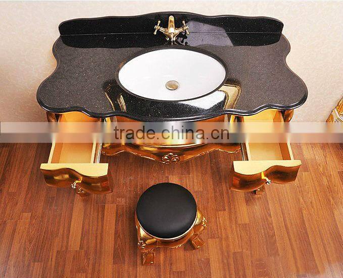 European New Style Bathroom Vanities, Classical Quality Mirror Cabinet,Vintage Bathroom Vanity,Bathroom Furniture(BF08-4077)