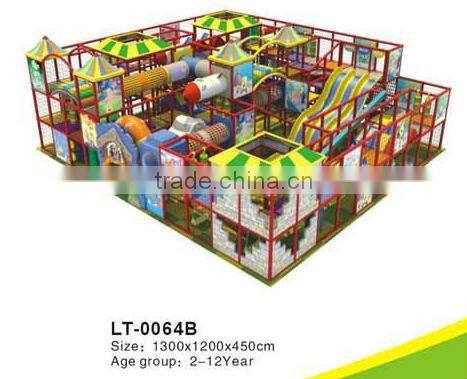 CE/TUV/ISO9001 Certificated Children Indoor Playground Centers LT-0064B