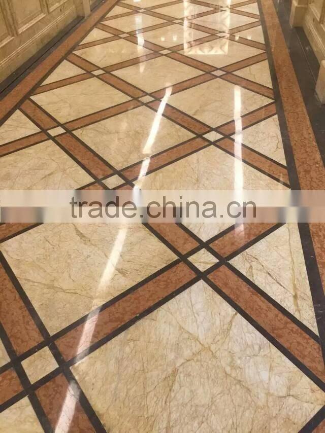 Water jet tiles of china popular Rossa Levanto Red marble