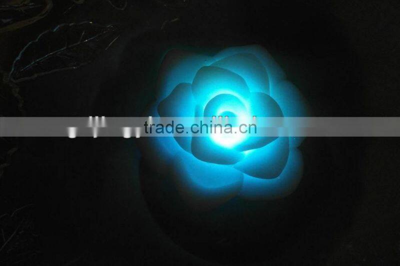 hot sale led light changing color romantic valentines day gifts for rose flower