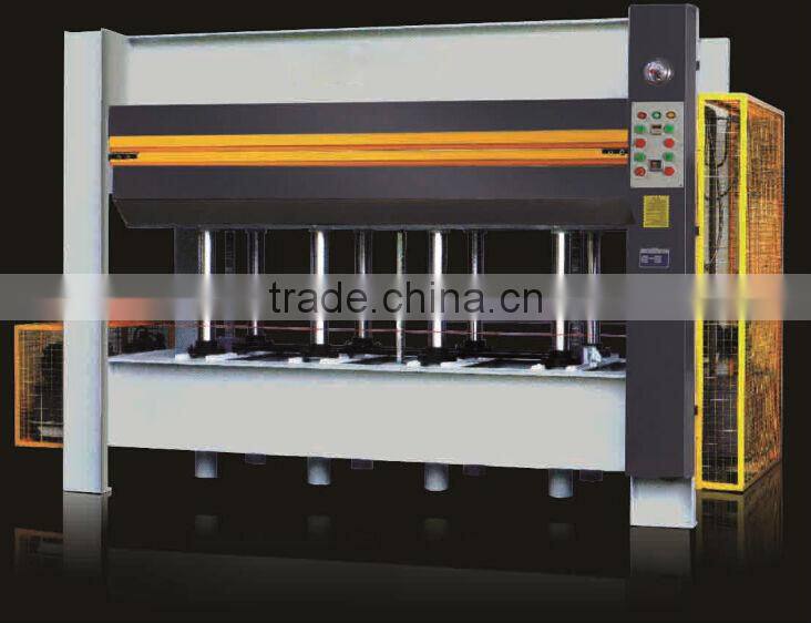 high performance wood hydraulic hot press machine for plywood and veneer ,sngle-layer hot press machine