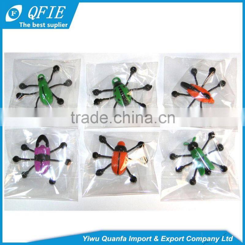 2017 newest products mini rubber colorful cartoon stikeez bulk animal toys for coin machine