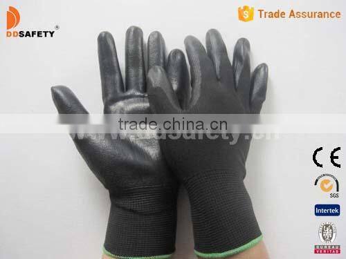DDSAFETY Cheap Nylon With PU Coated Work Gloves