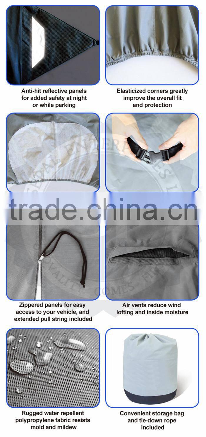 Waterproof 3 Layers Nonwoven Fabric Class A Caravan Motorhome RV Cover