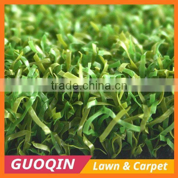 two tones Nylon Artificial Grass for Golf Putting Green Carpet
